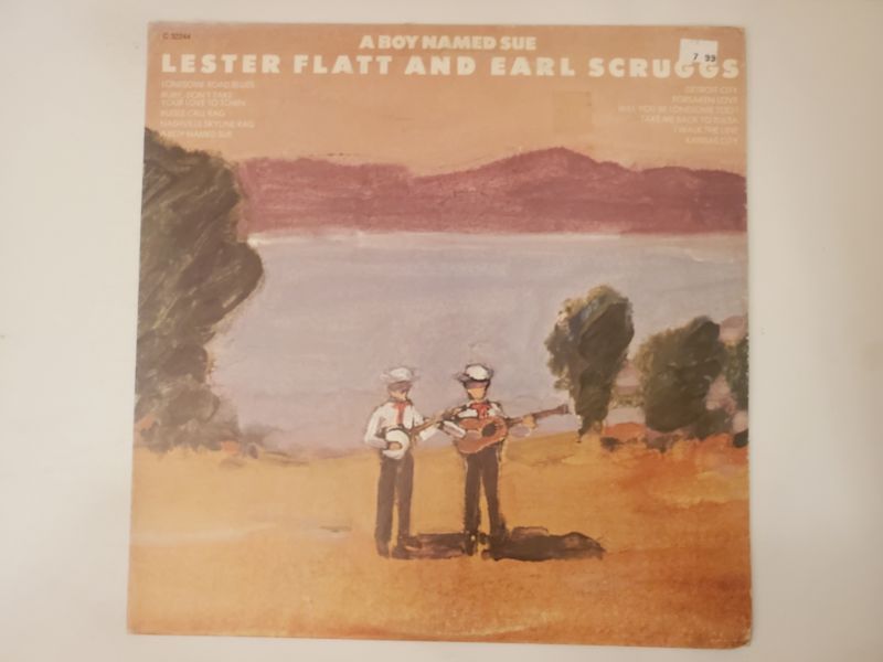 Lester Flatt and Earl Scruggs A Boy Named Sue vinyl record